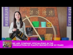 1L 2L 3L 4L 5L 10LChemiczne wiadra z pokrywą odporne na korozję duże okrągłe wiadra z tworzyw sztucznych