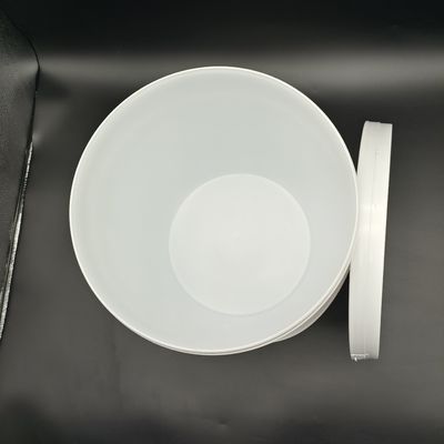 Druk seryjny 10 litrowy okrągły plastikowy wiadro z pokrywą ISO9001