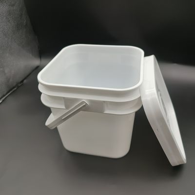 100% PP 2L 3L 5L 10L Kwadratowy plastikowy wiadro przeciwpadkowy
