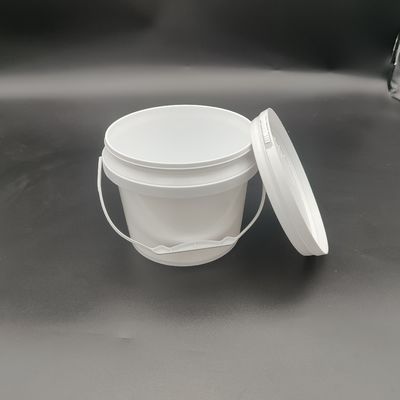 Druk seryjny z plastikowego wiadra okrągłego o pojemności 20 l