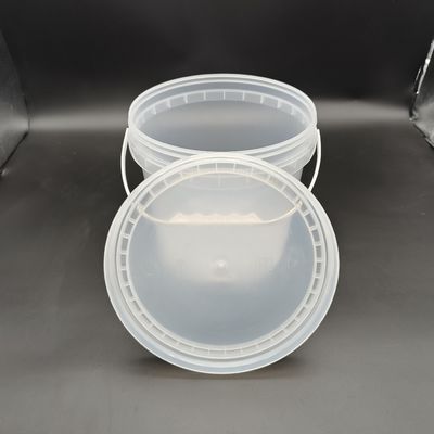 1L-25L Przejrzyste plastikowe pojemniki wiadra z pokrywą odporną na naprężenie