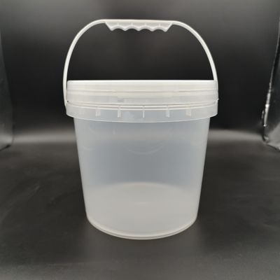 1L-25L Przejrzyste plastikowe pojemniki wiadra z pokrywą odporną na naprężenie