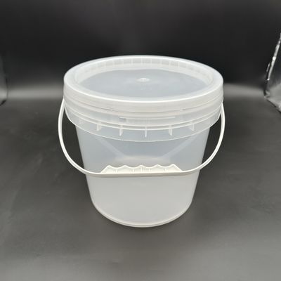 1L-25L Przejrzyste plastikowe pojemniki wiadra z pokrywą odporną na naprężenie