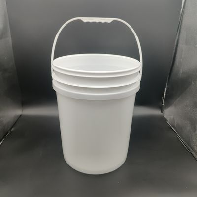 Custom Logo Okrągłe plastikowe wiadro z drukiem ekranowym / transferem ciepła / drukiem IML