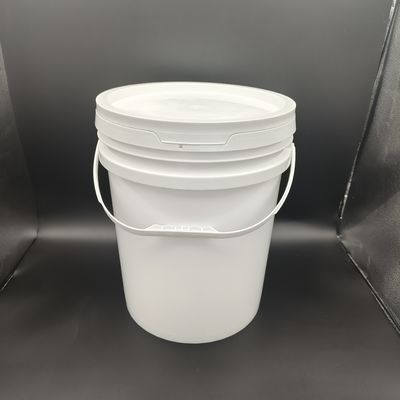 OEM Białe wiadra z pokrywkami 1L 2L 3L 5L 10L 18L 20L 25L