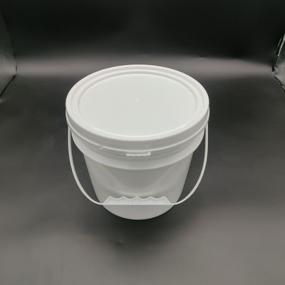 Żywność klasy 5 galonów plastikowe białe wiadra z pokrywkami