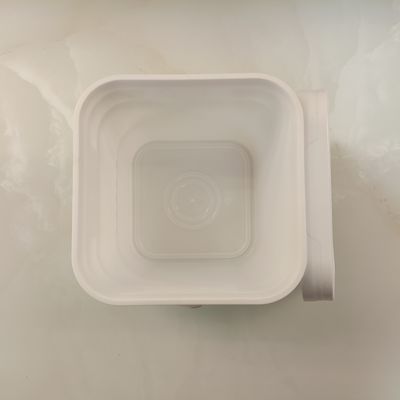 ODM OEM 10 litrów kwadratowych plastikowych wiaderek z uchwytami odporne na działanie chemiczne