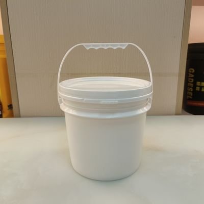 Zastosowalne plastikowe zabawki przeciekające Wiadro białe 5 gal Wiadro odporne na ciepło