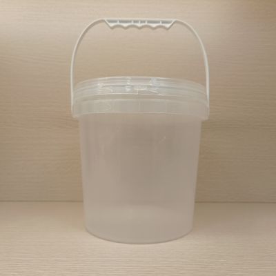 Politylen Polypropylen Przejrzyste plastikowe wiadra do napojów odporne na korozję