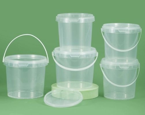 Plastikowy wiadro do jedzenia bez BPA z śrubą na pokrywie ISO9001
