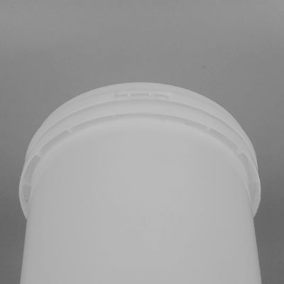 20l Białe wiadra żywnościowe bez pokrywy BPA zatwierdzone przez FDA