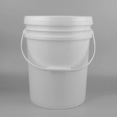 20 l biały wiadro smaru z metalowym uchwytem OEM ODM