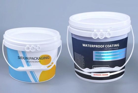 Recykling 20 litrowy plastikowy wiadro farby do płynnych opakowań