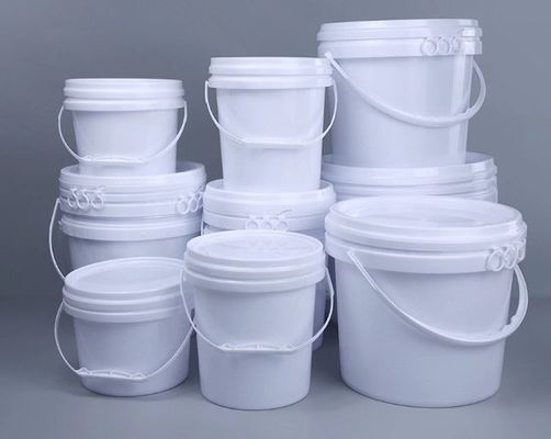 Odporny na rdzew duży okrągły plastikowy wiadro farby 1,4 mm grubość