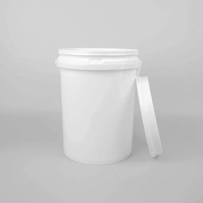 Wielokrotnie używalny wielki, okrągły plastikowy wiadro z pokrywą