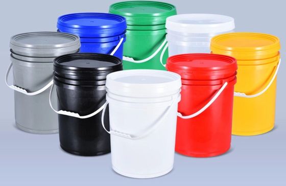 IML Dekoracja Wiadro chemiczne 5 galon Biały plastikowy wiadro Put korozja