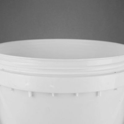 Logo niestandardowe 20l okrągła plastikowa wiadra z pokrywą odporną na korozję