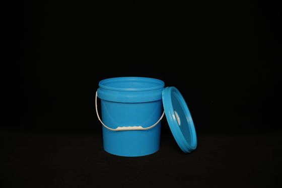 Lekkie, dostosowywalne plastikowe okrągłe wiadro do przechowywania