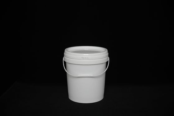 Lekkie, dostosowywalne plastikowe okrągłe wiadro do przechowywania